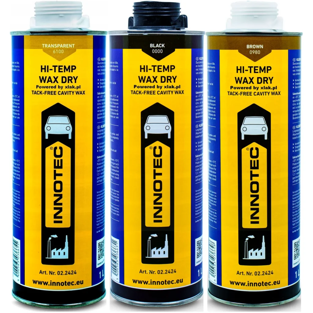 innotec hi temp wax dry suchy wosk konserwacja podwozia